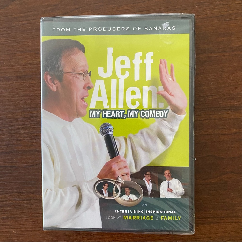 NEW Jeff Allen My Heart, My Comedy DVD